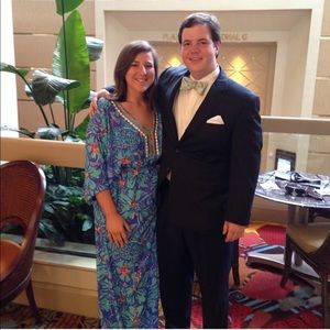 Lily Pulitzer kaftan dress from 2012 to 2014